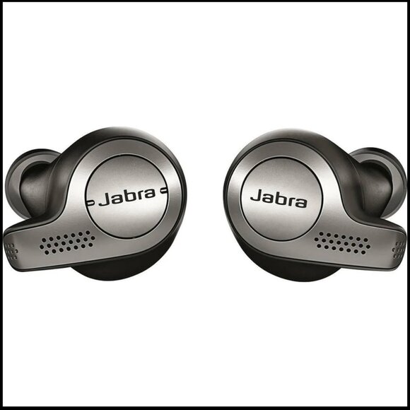 JABRA ELITE 65T TRUE WIRELESS EARBUD HEADPHONES - TITANIUM BLACK - Picture 3 of 4
